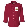 Women's Three-Quarter Sleeve Baby Twill Shirt Thumbnail