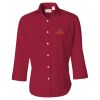 Women's Three-Quarter Sleeve Baby Twill Shirt Thumbnail