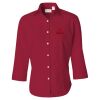 Women's Three-Quarter Sleeve Baby Twill Shirt Thumbnail