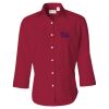 Women's Three-Quarter Sleeve Baby Twill Shirt Thumbnail