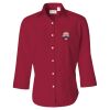 Women's Three-Quarter Sleeve Baby Twill Shirt Thumbnail