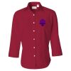 Women's Three-Quarter Sleeve Baby Twill Shirt Thumbnail