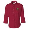 Women's Three-Quarter Sleeve Baby Twill Shirt Thumbnail
