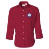 Women's Three-Quarter Sleeve Baby Twill Shirt Thumbnail