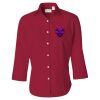 Women's Three-Quarter Sleeve Baby Twill Shirt Thumbnail