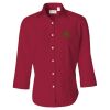 Women's Three-Quarter Sleeve Baby Twill Shirt Thumbnail