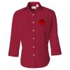 Women's Three-Quarter Sleeve Baby Twill Shirt Thumbnail