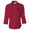Women's Three-Quarter Sleeve Baby Twill Shirt Thumbnail