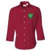 Women's Three-Quarter Sleeve Baby Twill Shirt Thumbnail