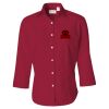 Women's Three-Quarter Sleeve Baby Twill Shirt Thumbnail