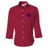 Women's Three-Quarter Sleeve Baby Twill Shirt Thumbnail