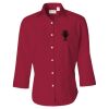 Women's Three-Quarter Sleeve Baby Twill Shirt Thumbnail