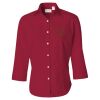 Women's Three-Quarter Sleeve Baby Twill Shirt Thumbnail
