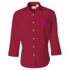 Women's Three-Quarter Sleeve Baby Twill Shirt Thumbnail