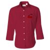 Women's Three-Quarter Sleeve Baby Twill Shirt Thumbnail