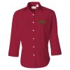 Women's Three-Quarter Sleeve Baby Twill Shirt Thumbnail