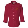 Women's Three-Quarter Sleeve Baby Twill Shirt Thumbnail