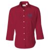 Women's Three-Quarter Sleeve Baby Twill Shirt Thumbnail