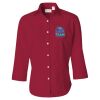 Women's Three-Quarter Sleeve Baby Twill Shirt Thumbnail