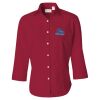 Women's Three-Quarter Sleeve Baby Twill Shirt Thumbnail