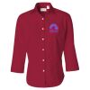 Women's Three-Quarter Sleeve Baby Twill Shirt Thumbnail
