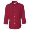 Women's Three-Quarter Sleeve Baby Twill Shirt Thumbnail
