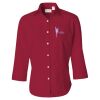 Women's Three-Quarter Sleeve Baby Twill Shirt Thumbnail