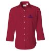 Women's Three-Quarter Sleeve Baby Twill Shirt Thumbnail
