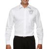 Men's Crown Collection® Solid Stretch Twill Woven Shirt Thumbnail