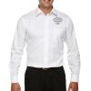 Men's Crown Collection® Solid Stretch Twill Woven Shirt Thumbnail