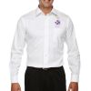 Men's Crown Collection® Solid Stretch Twill Woven Shirt Thumbnail