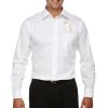 Men's Crown Collection® Solid Stretch Twill Woven Shirt Thumbnail
