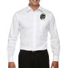 Men's Crown Collection® Solid Stretch Twill Woven Shirt Thumbnail