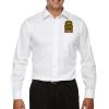 Men's Crown Collection® Solid Stretch Twill Woven Shirt Thumbnail