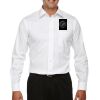 Men's Crown Collection® Solid Stretch Twill Woven Shirt Thumbnail