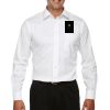 Men's Crown Collection® Solid Stretch Twill Woven Shirt Thumbnail