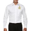 Men's Crown Collection® Solid Stretch Twill Woven Shirt Thumbnail