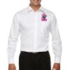 Men's Crown Collection® Solid Stretch Twill Woven Shirt Thumbnail